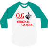 old school gamer 3/4 Sleeve Shirt