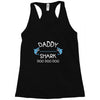 daddy shark doo doo doo Racerback Tank