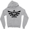 zelda logo black logo Zipper Hoodie