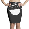 cookie monster sesame street 2 Pencil Skirts