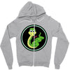 CUTE SNAKE Zipper Hoodie