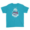 bad cat   gatos locos Youth Tee