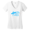 surf board surfer australia save a wave ride a surfer ocean Women's V-Neck T-Shirt