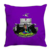 MAN IN RAINBOW Throw Pillow