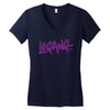 Logang Maverick Women's V-Neck T-Shirt