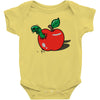 apple burster Baby Bodysuit