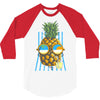 pineapple sunbathe 3/4 Sleeve Shirt
