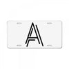 alpha License Plate