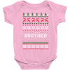 ugly christmas brother Baby Bodysuit