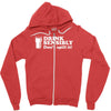 drink sensibly, don't spill it! Zipper Hoodie