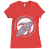 rocket science club Ladies Fitted T-Shirt