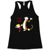 calvin hobbes Racerback Tank
