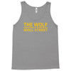 the wolf of wall str Tank Top