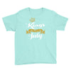 kings are born in july Youth Tee