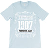 vintage made in 1987 perfectly aged a living legend T-Shirt