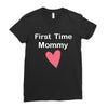 first time mommy Ladies Fitted T-Shirt