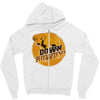 down rowdy the dog Zipper Hoodie