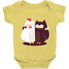 breakfast friends forever Baby Onesie