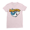 Jabberjaw - the lovable 70&rsquo;s animated shark Ladies Fitted T-Shirt
