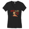 dreams are worth fighting for Women's V-Neck T-Shirt