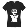 Ghost Boo Women's V-Neck T-Shirt
