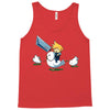 mighty hero atop a chicken Tank Top