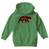 baby christmas bear Youth Hoodie