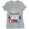science fair project Ladies Fitted T-Shirt