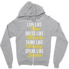 be golden Zipper Hoodie