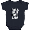 boat hair don't care Baby Bodysuit