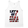 star spangled hammered Tank Top