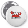 old and crabby Pin-back button