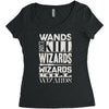 wizards kill wizards Women's Triblend Scoop T-shirt