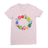 personalize baby name bodysuit Ladies Fitted T-Shirt