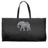 elephant filled pattern cool Weekender Totes