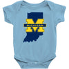Indiana for Michigan - Limited edition Baby Bodysuit