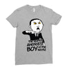 angriest boy in the world Ladies Fitted T-Shirt