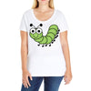 animal smile Ladies Curvy T-Shirt