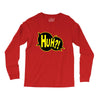 huh bang pow boom splat carto Long Sleeve Shirts