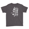 spaceship timeline funny  sci fi star retro wars trek joke cool Youth Tee