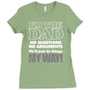 i'm the dad Ladies Fitted T-Shirt