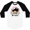 saiyan ramen 3/4 Sleeve Shirt