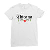 Chicana Ladies Fitted T-Shirt