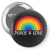 Peace &amp; Love Pin-back button