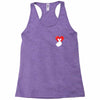 love more pocket Racerback Tank