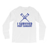 I Survived Foot Surgery Long Sleeve Shirts