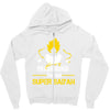 Trainning To Go Super Saiyan Zipper Hoodie