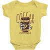with enough coffee, everything is possible Baby Onesie