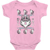 merry wolfmas Baby Bodysuit