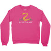 no step on snek 1 Crewneck Sweatshirt